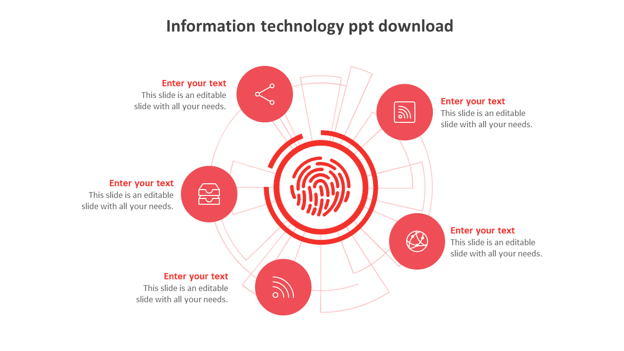 information technology ppt download-red